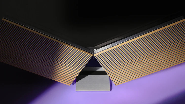 Beovision Harmony Optionen, verstärkt.